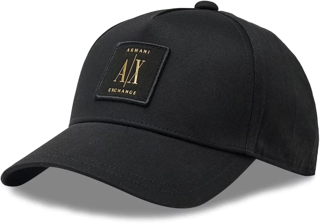 Armani Exchange Patch Logo Hat boné de beisebol para homem