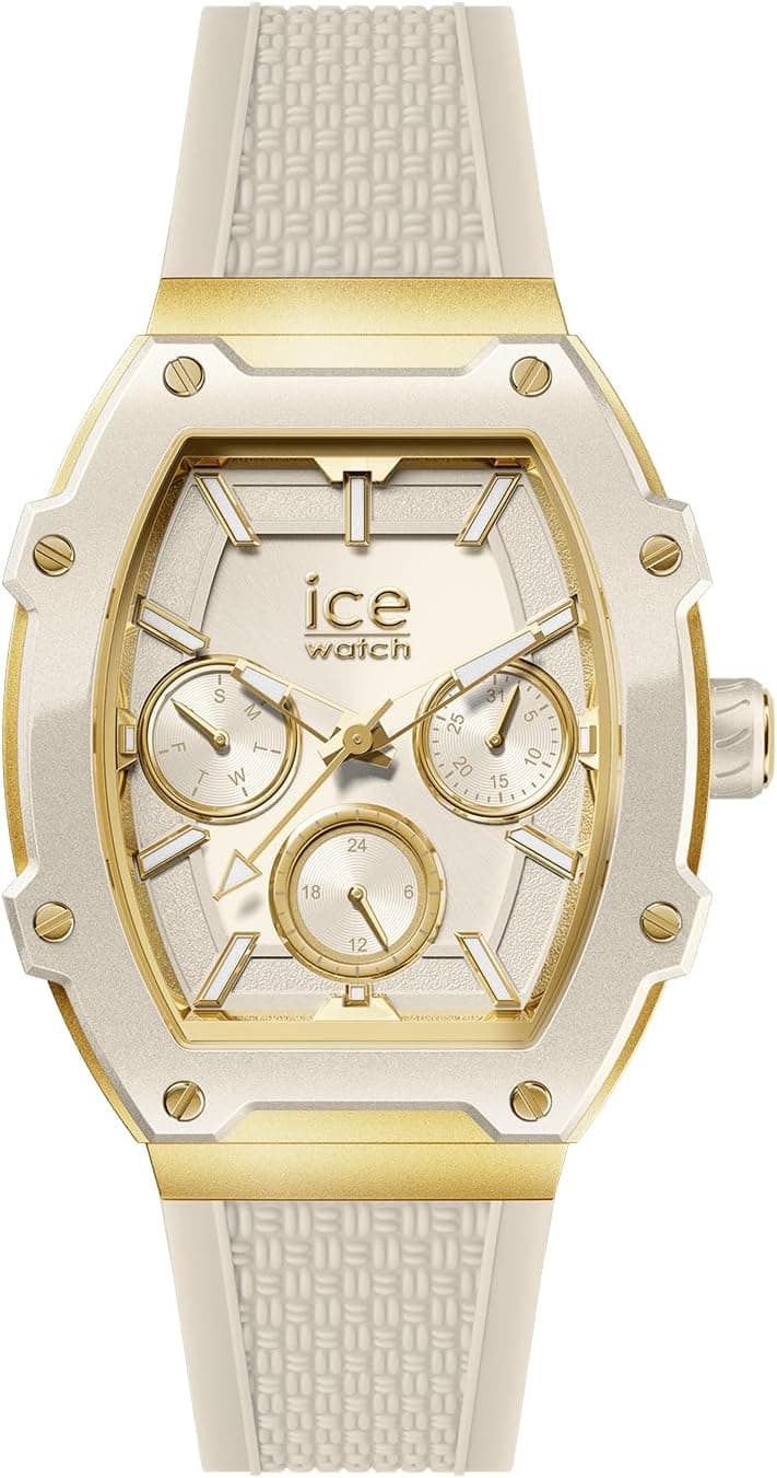 ICE-WATCH - ICE Boliday Steel - Relógio com correia de silicone (médio)