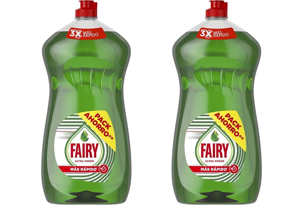 Fairy Ultra original líquido máquina de lavar louça, 1250 ml x 2