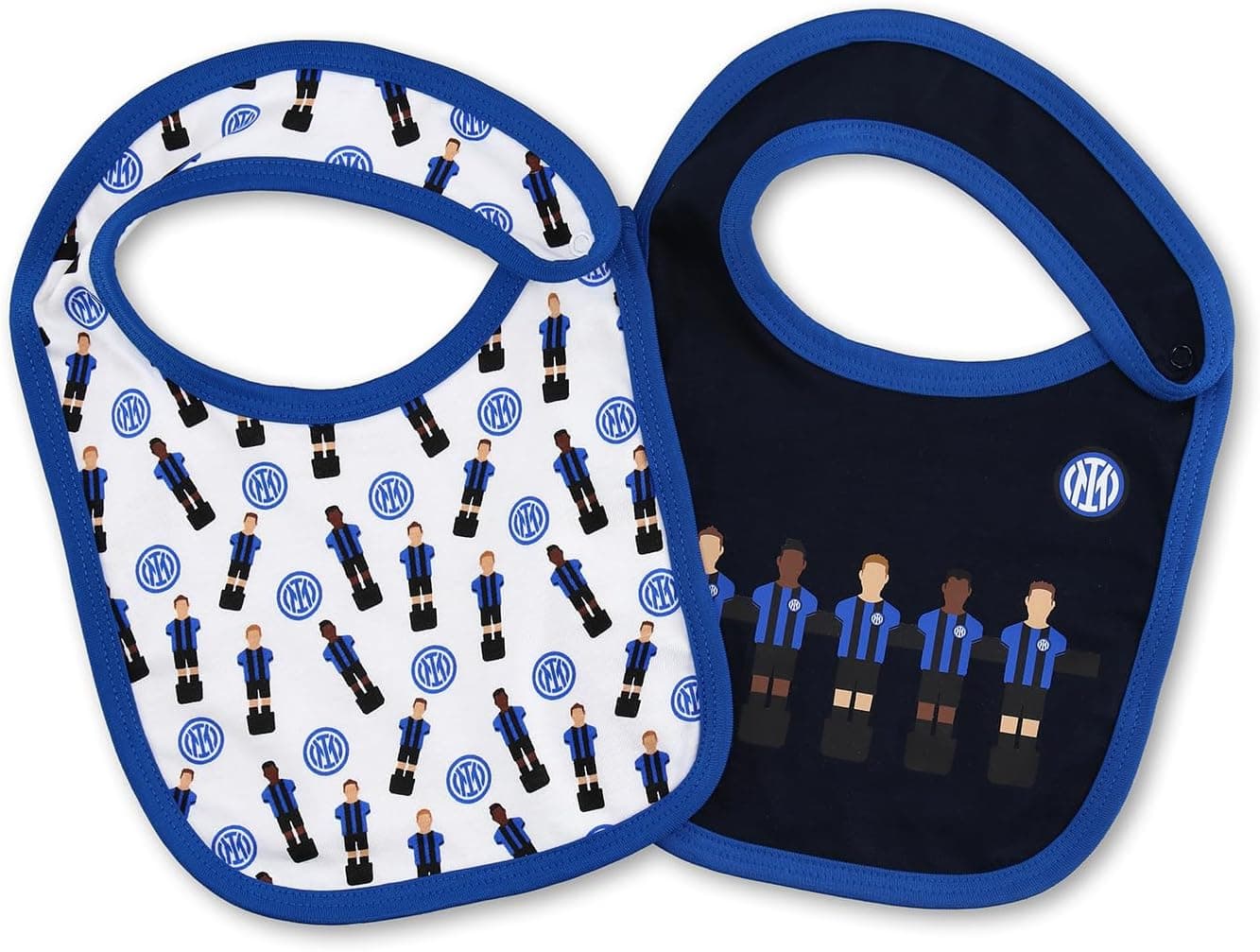 FC Internazionale Milano S.p.A. Bavaglini Neonato, babete para bebé, crianças, bianco, tamanho único