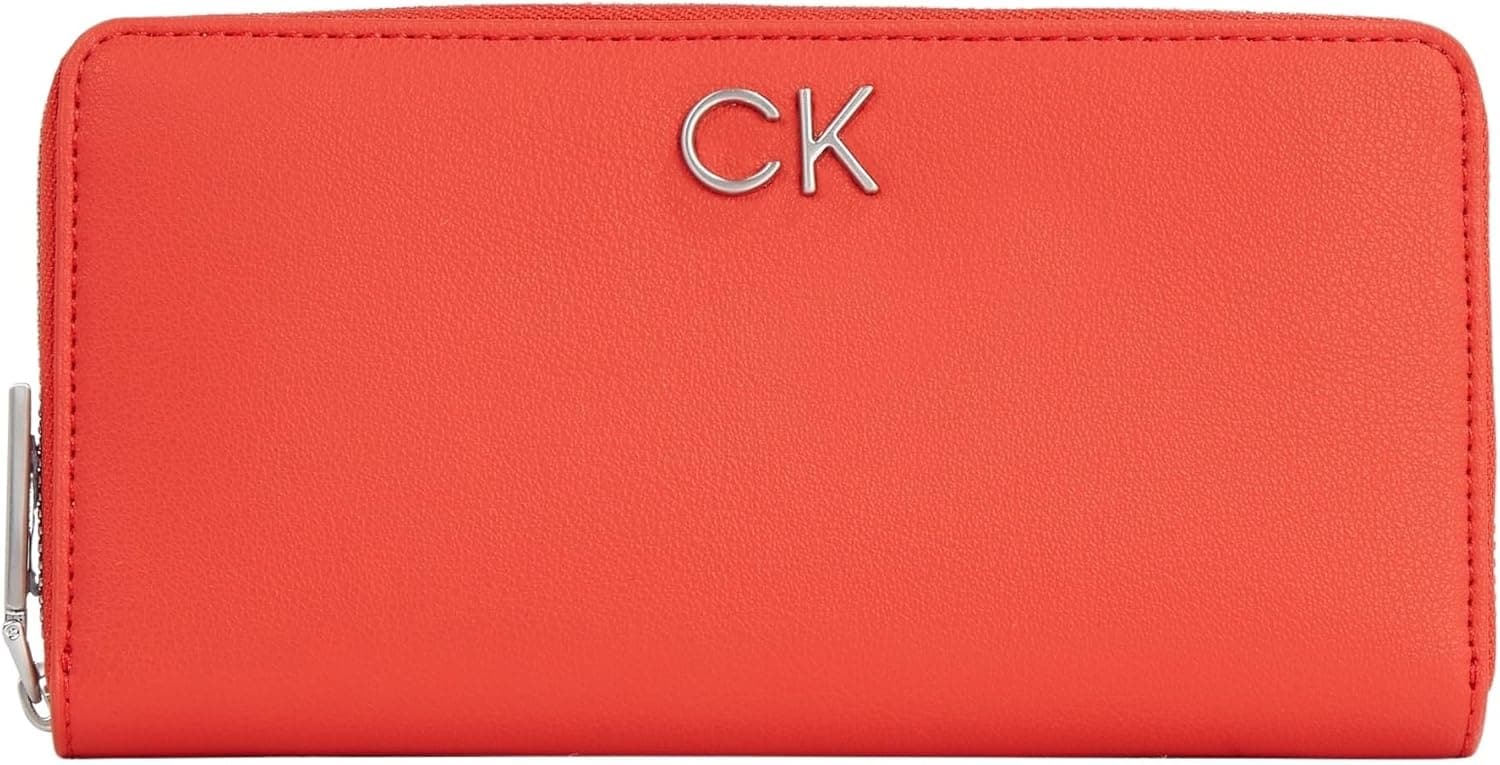 Calvin Klein Re-Lock Z/A Wallet LG PBl K60k610967, carteiras para mulher
