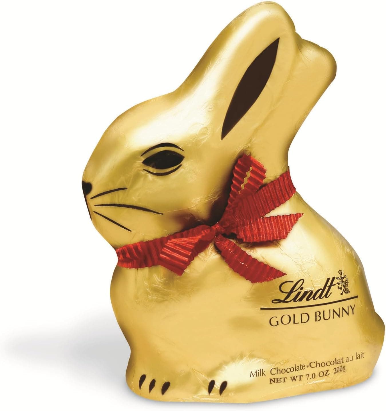 Figurita Lindt Gold Bunny chocolate com leite 200 g
