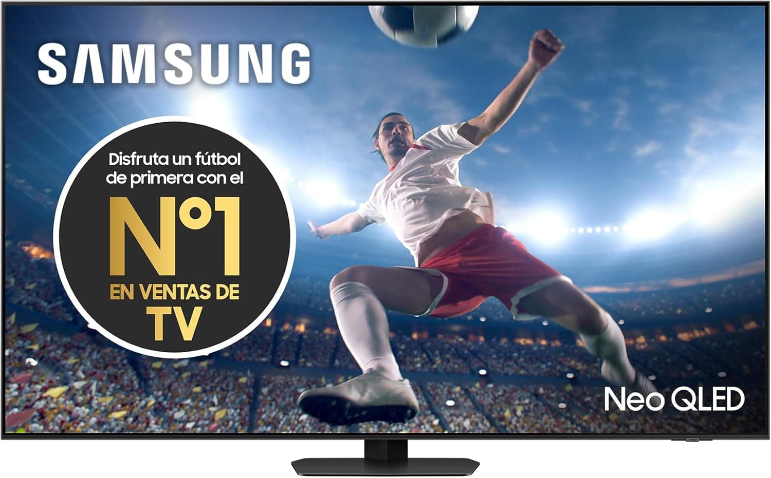 SAMSUNG TV Neo QLED 4K 2024 75QN90D Smart TV de 75" com resolução 4K aprimorada, mais altifalantes do que nunca com Q-Symphony, a melhor Smart TV e ganha todos os jogos com o Motion Xcelerator de 144