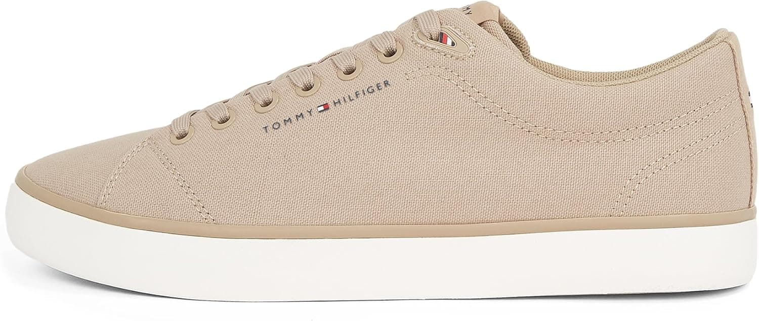 TOMMY HILFIGER TH Hi Vulc Low Core Canvas, Sapatilhas para homem