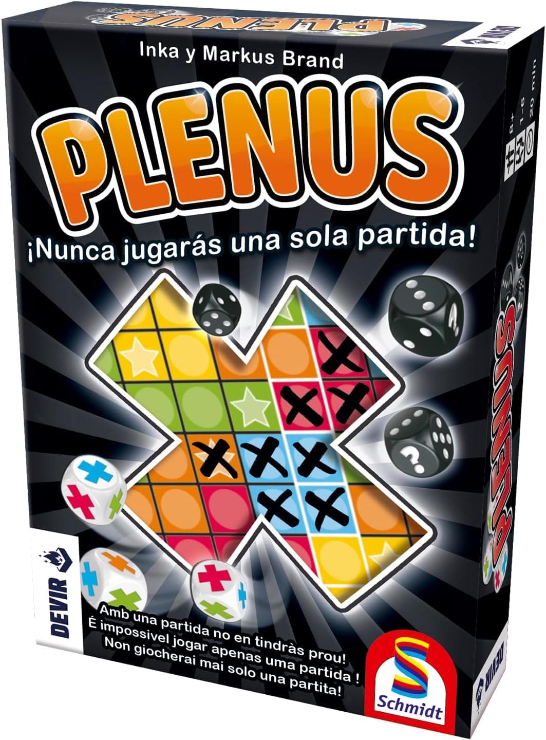 Devir - Plenus, jogo de tabuleiro de estratégia, para brincar em família ou com amigos, 8 anos (BGPLEN)