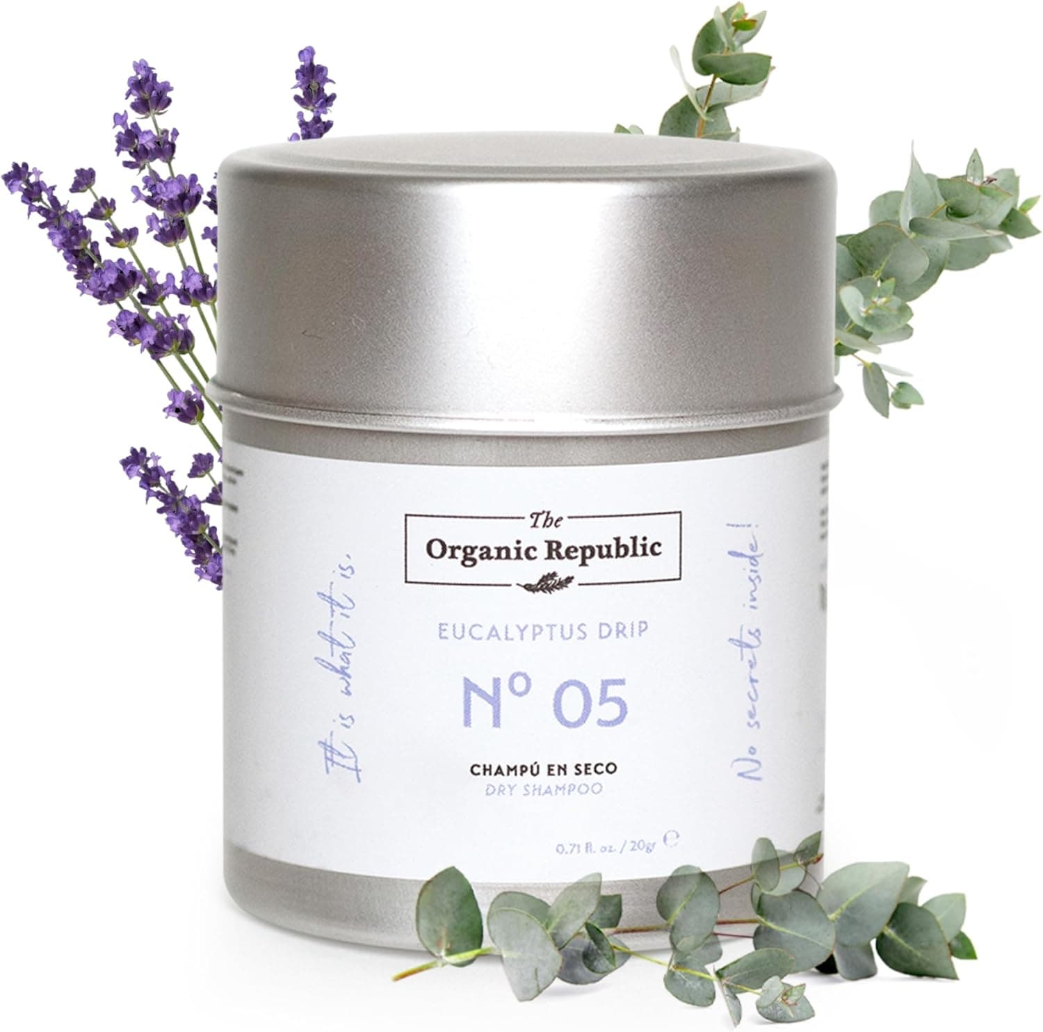 Shampoo seco em pó 20 g para todos os tipos de cabelos 100 % natural, absorve a gordura e dá volume ao cabelo liso e oleoso, obtenha o seu cabelo natural e limpo em 30 segundos
