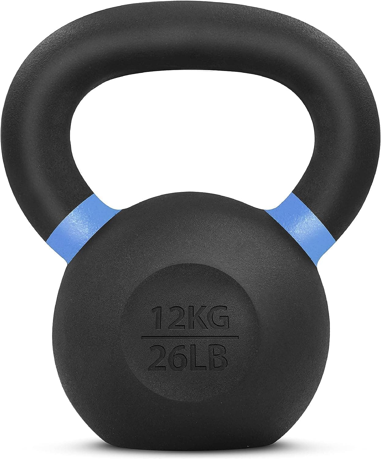 Yes4All 4-32 kg Kettlebell revestido com pó com alça larga
