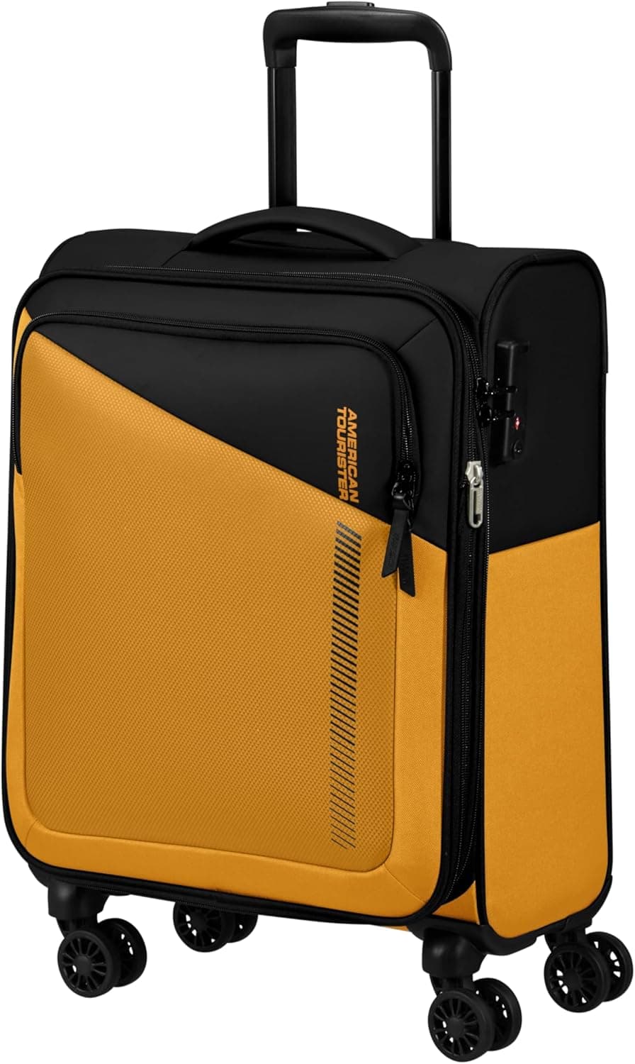 American Tourister Daring Dash, Preto/amarelo, Bagagem de mão