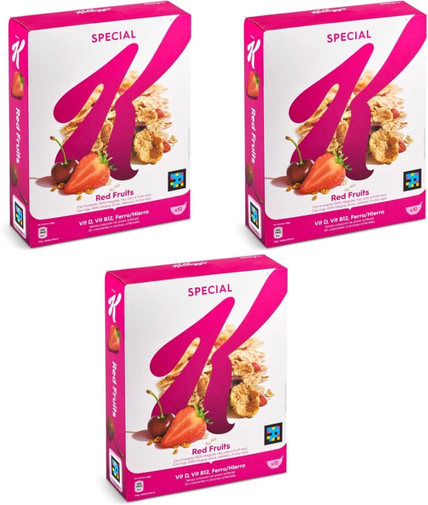 Kellogg's Special K frutos vermelhos, 300 g x 3
