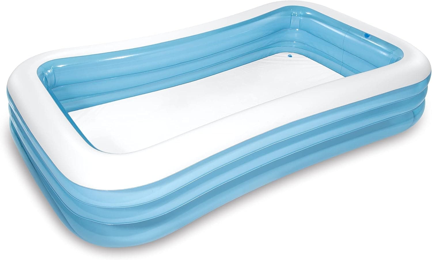 Intex 58484NP Piscina insuflável retangular, 305 x 183 x 56 cm, 1,020 litros, cor celeste