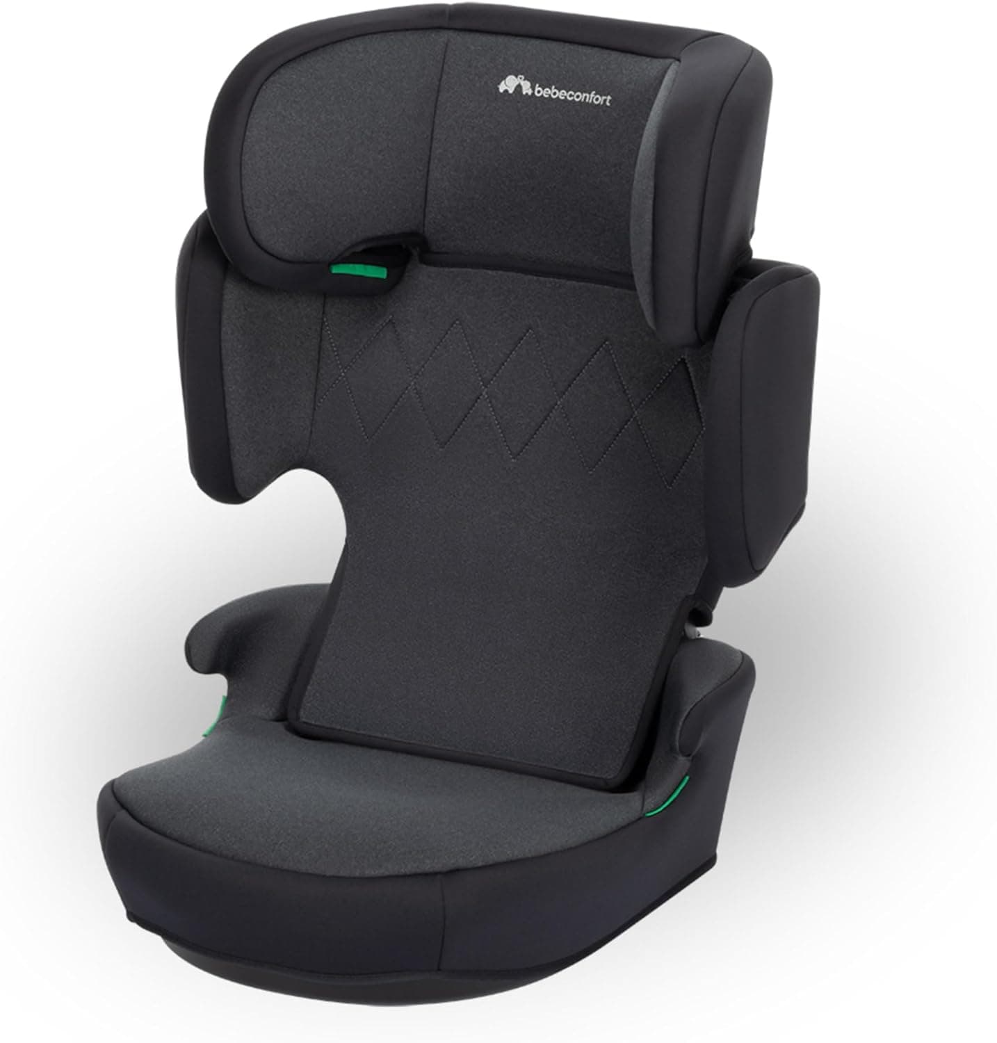Bebeconfort RoadSafe i-Size, cadeira de carro, 3,5 - 12 anos (100-150 cm), carregador de carro para criança, dobrável e leve (3 kg), cinto de segurança de instalação, 14 posições de apoio, Tinted