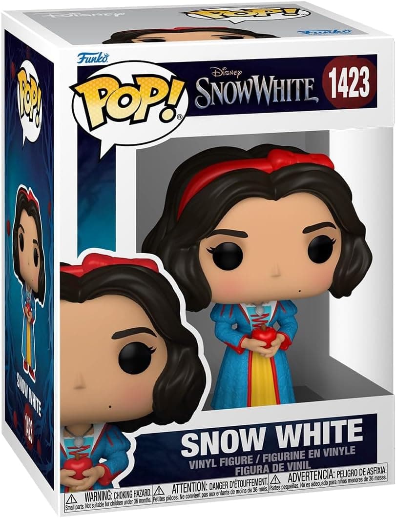 Funko Pop! Disney: Snow White Live Action - Branca de Neve - (BL/RD) - figura de vinil colecionável