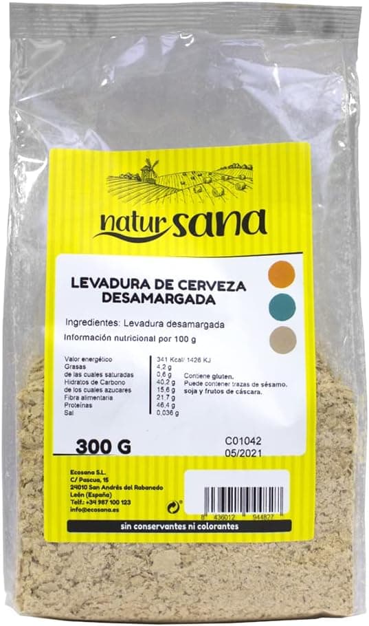 Drasanvi Beer Yeast | Levedura nutricional de cerveja em pó 300 g