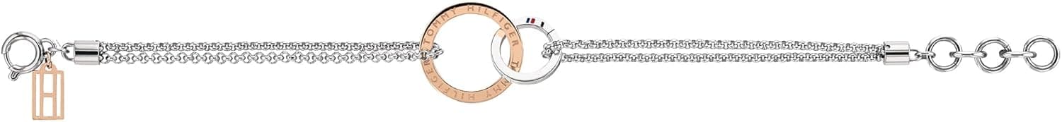 Tommy Hilfiger Jewelry Pulseira para mulher de aço inoxidável - 2780002