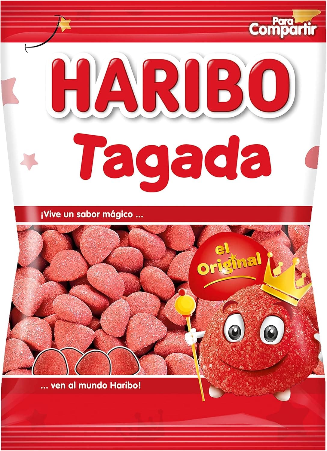 Haribo Tagada Original | Gomas de morango, 175 g