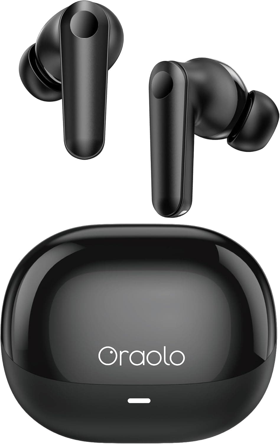 BUGANI Auriculares sem fios, Bluetooth 5.4, altifalantes de 13 mm com reprodução de graves profundos, auriculares sem fios com transmissão de voz clara ENC, IPX6 resistente à água, tempo de