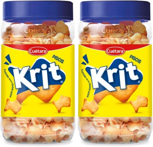 Cuétara Krit Piscis | Bolachas salgadas, 350 g