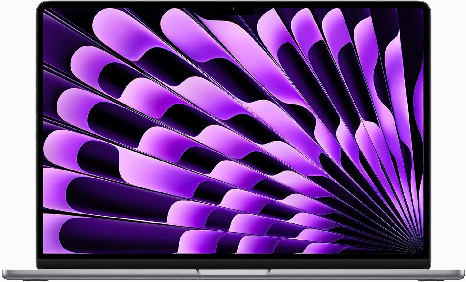 Apple 2023 MacBook Air (15 polegadas, processador M2 da Apple com CPU pattex 8Core e GPU 10 Bore, 8 GB de memória unificada, 256 GB), cinzento sideral