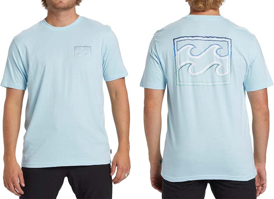 Billabong Men's Wave SS Bleistift T-Shirt para homem
