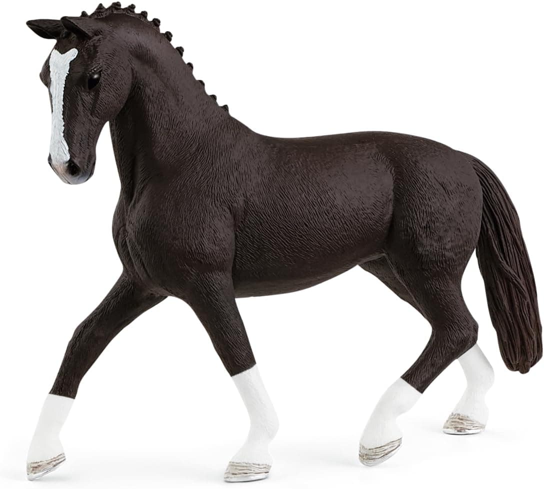 Schleich 13927 Hanoverian Mare | Figura de cavalo para crianças a partir dos 5 anos, 14 cm