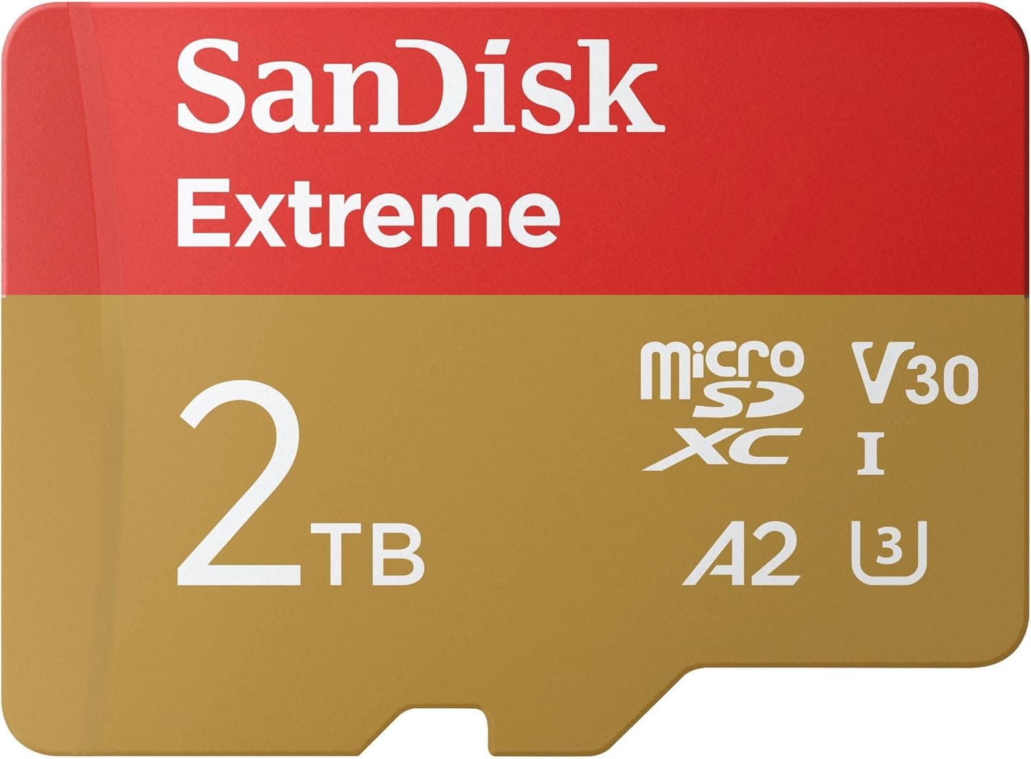 SanDisk Extreme cartão micro SDXC 2TB + SD adaptador (para câmaras de ação, dones, smartphones, velocidade de até 240 MB/s, 4K UHD, RescuePRO Deluxe, UHS-I, U3, V30)