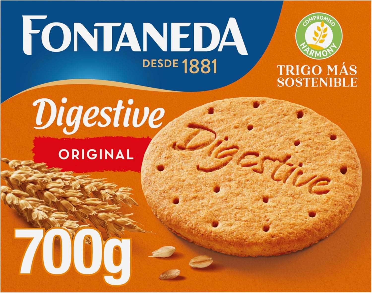 Fontaneda Digestive Original Bolachas 700 g