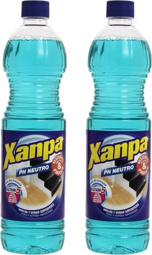 Go Bravely Xanpa | Cera líquida para pavimentos, 1 L x 2