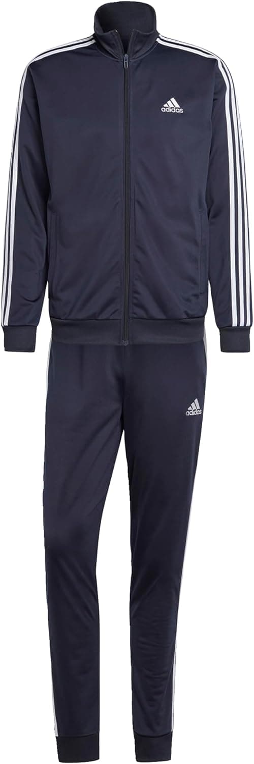 adidas Basic 3-riscas Tricot Track Suit, Fato de treino para homem