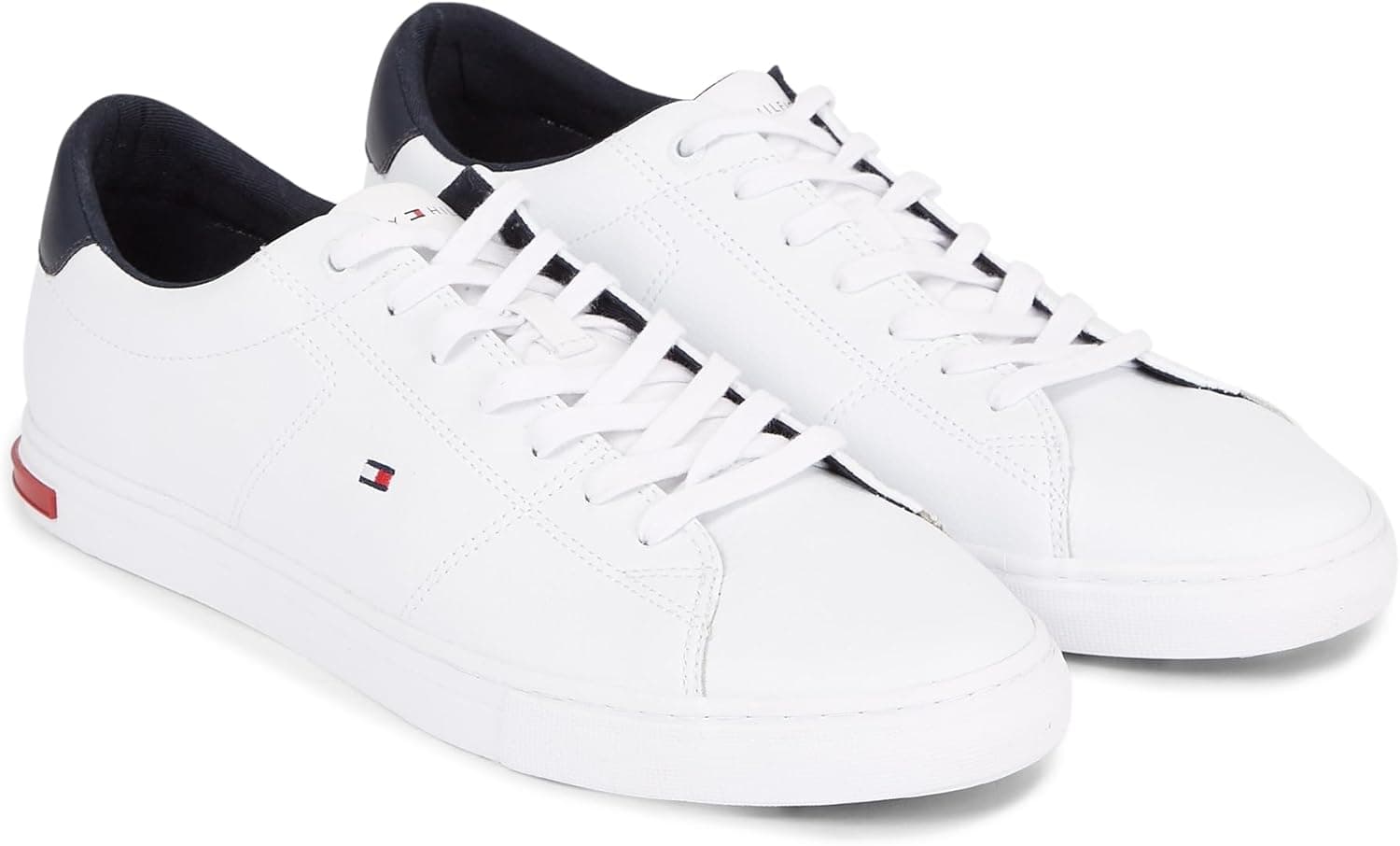 Tommy Hilfiger Essential Leather Detail Vulc Fm0fm04047, Sapatilhas vulcanizada para homem