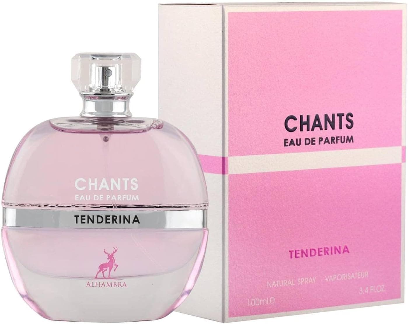 Chants Tenderina Eau de Parfum para mulher, 100 ml