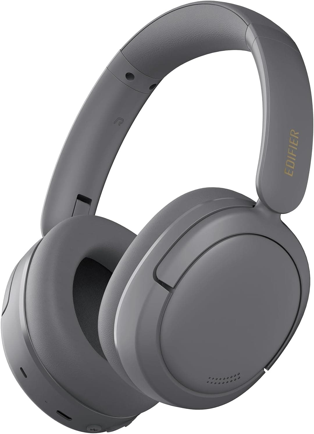 Edifier W800BT SE Auriculares Wireless Over Ear Bluetooth 5.4- SBC AAC - cancelamento de ruído em chamadas AI - 45 horas - carregamento rápido - modo de jogar, dobrável, preto (W800BT SE, cinzento)
