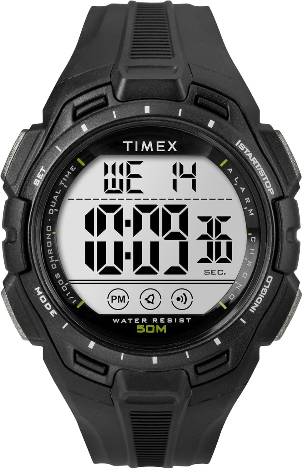 Timex Unisex Digital Relógio para homem, 43mm 