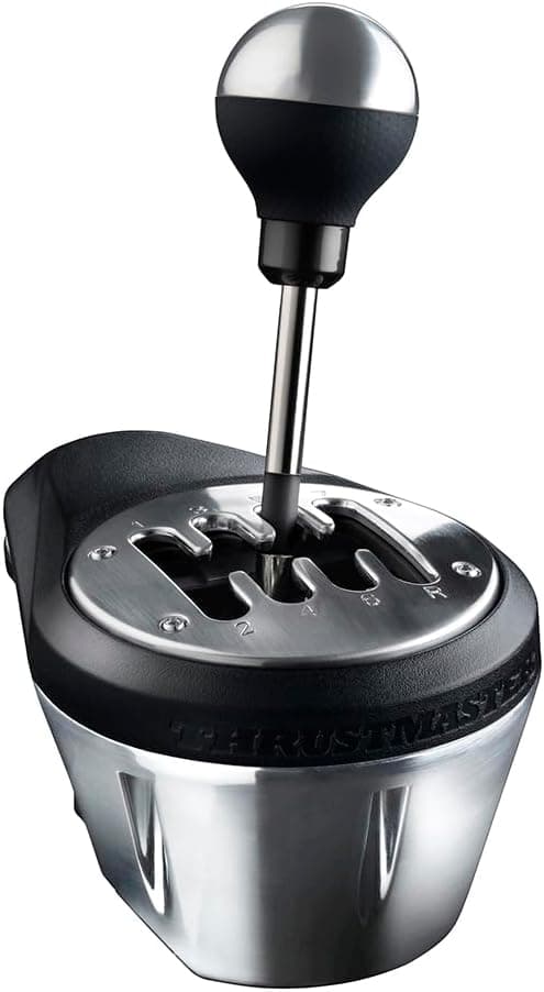 Thrustmaster TH8A Shifter Add-On - Caixa de velocidades realista de alta qualidade. Para PC / PS3 / PS4 / PS5 / Xbox One/Xbox Series X|S