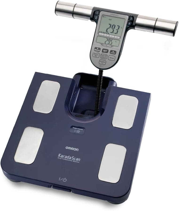 Omron BF511 | Balança de composição corporal familiar com monitorização de massa gorda e muscular