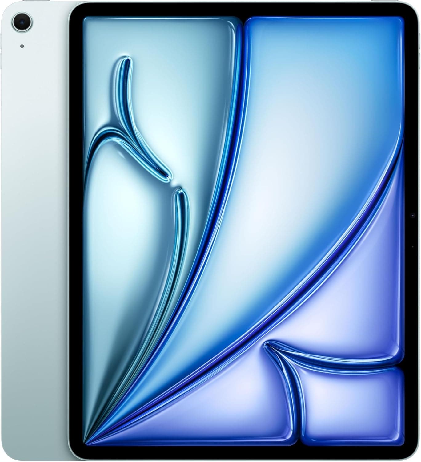 Apple iPad Air de 13 polegadas (M2): Ecrã líquido com ecrã Retina, 256 GB, câmara frontal de 12 Mpx horizontal e traseira de 12 Mpx, Wi-Fi 6E