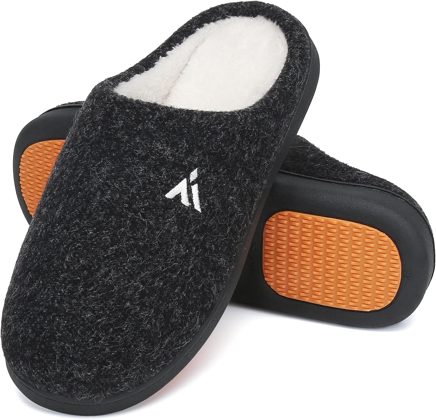 Mishansha Pantufas de inverno com espuma de memória unissexo para adultos