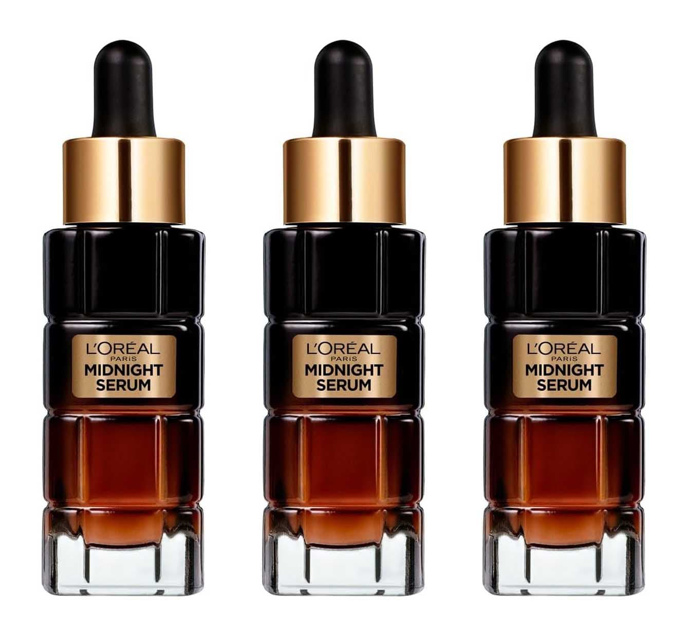 L'Oréal Paris Age Perfect Midnight Sérum, renascimento celular, com complexo antioxidante, para todos os tipos de pele, 30 ml