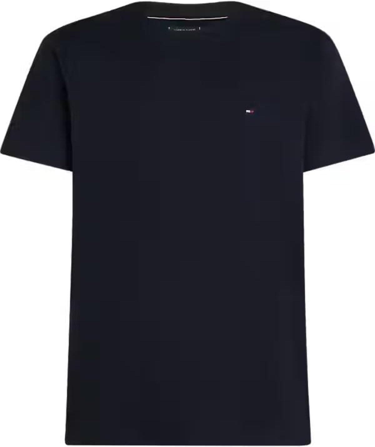 Tommy Hilfiger T-shirt para homem essencial regular fit com gola redonda