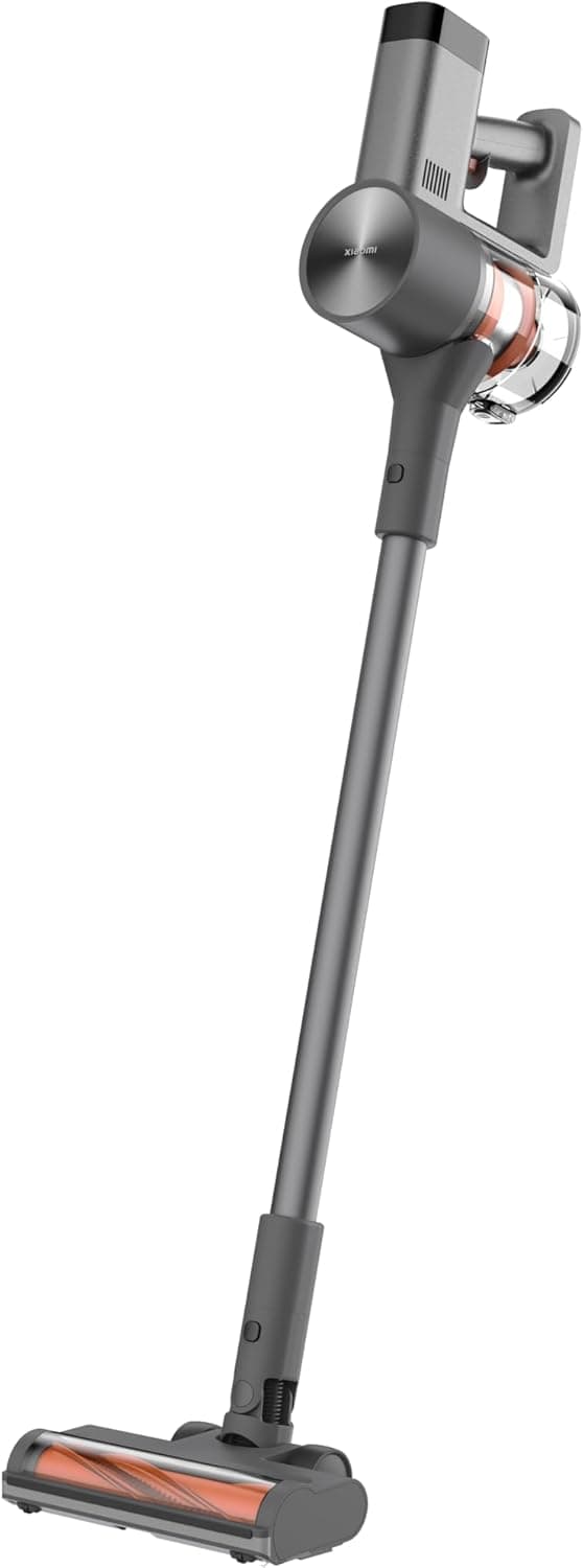 Xiaomi Vacuum Cleaner G20 Max, aspirador vassoura sem cabo, 180 AW, luzes LED, exibição digital, escova de estimação, filtragem eficiente, bateria de longa duração, cinzento