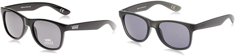 Vans Óculos de sol preto cabeça + óculos de sol preto (preto) tamanho único, Preto