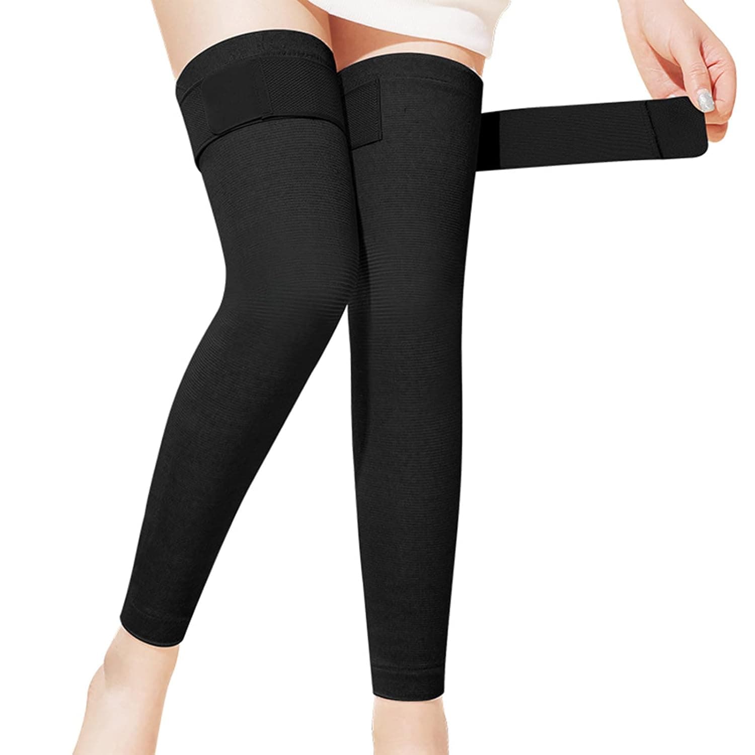 OhMill Joelheira aquecedor Armoise joelheira de inverno de malha protege o joelho anti-Froid proteção auto-Chauffage sem eletricidade para joelho Pads Leggings