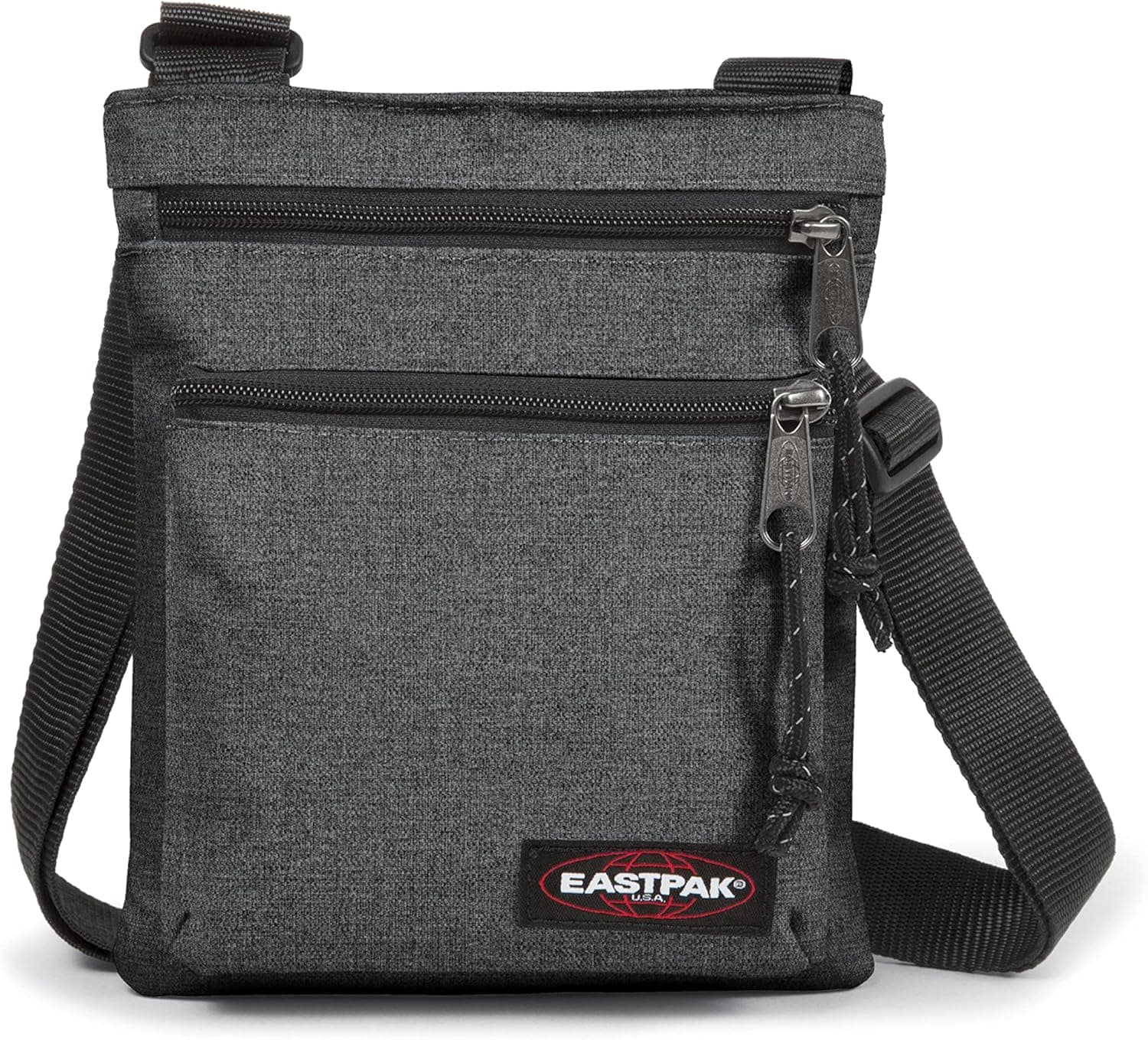 Eastpak Rusher | Mala tiracolo compacta unissexo cor preto denim