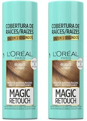 L'OREAL PARIS Magic Retouch Spray Retoca raízes e cabelos loiros 75 ml (embalagem de 2)