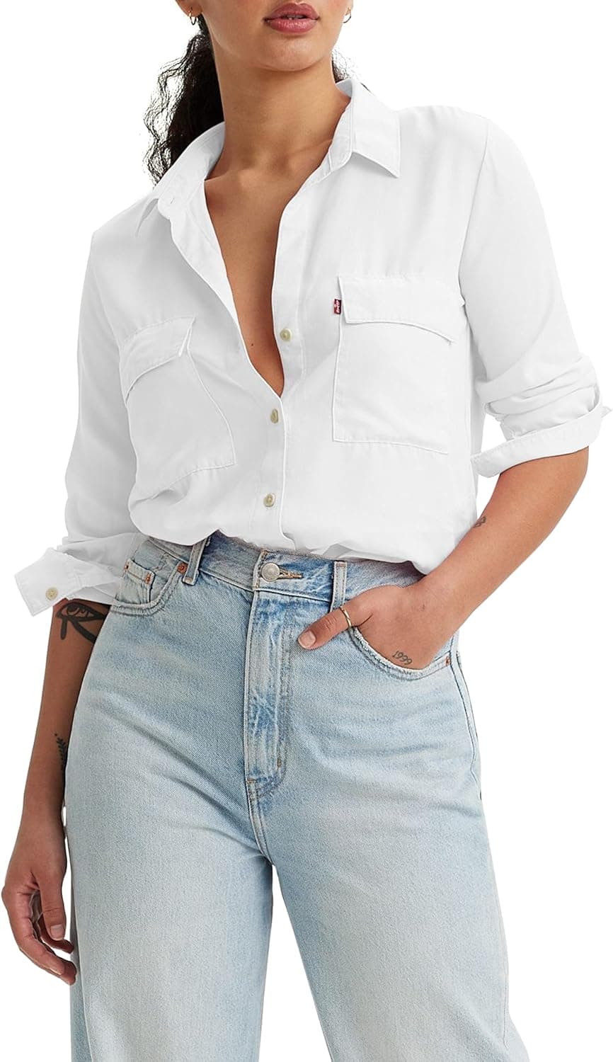Levi's T-shirt Doreen Utility Woven Camisa para mulher