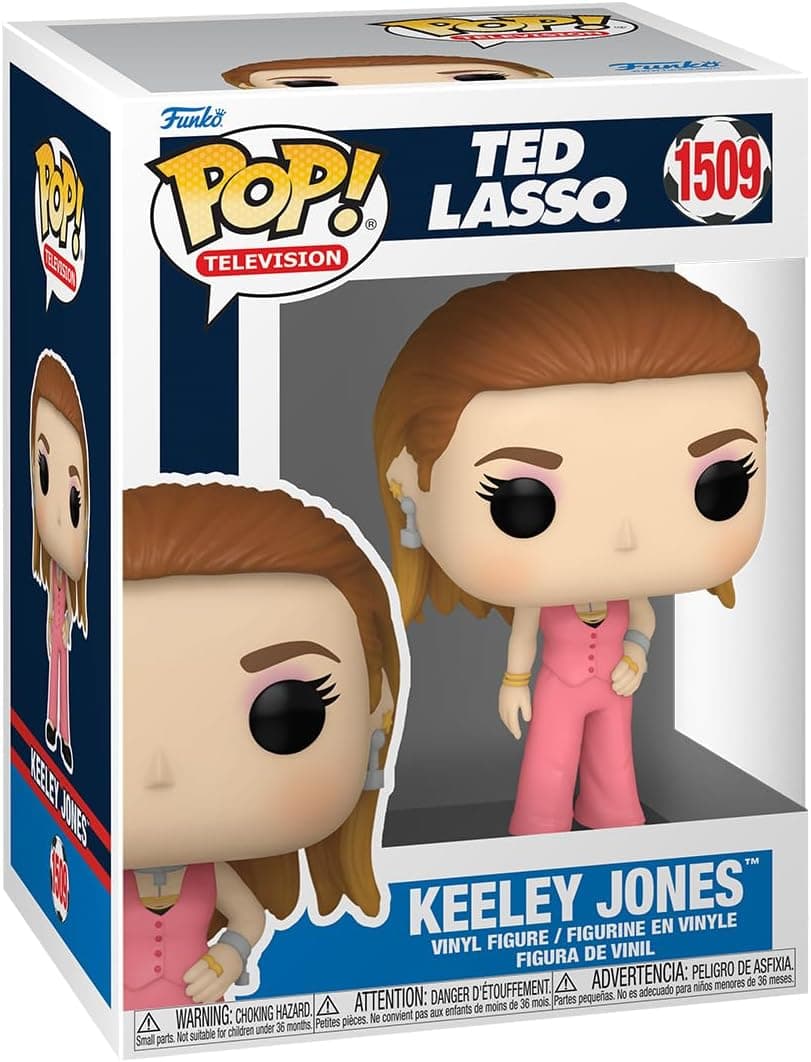 Funko Pop! TV: Ted Lasso - Keeley - (Pink) - Figura de vinil colecionável - ideia de presente - Mercadoria oficial