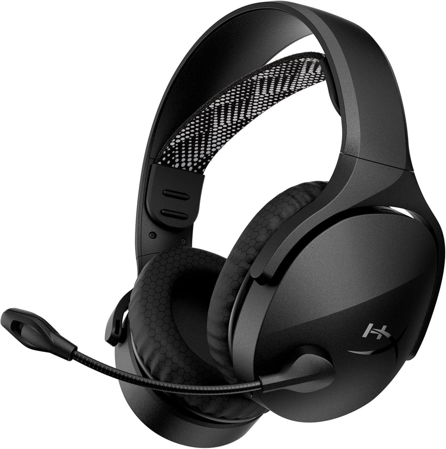 HyperX Cloud Jet - Auriculares Gaming sem fios, conexão dupla Bluetooth e dongle USB, bateria 25 h, para PC/PS5/Nintendo Switch/telemóvel, cor preta