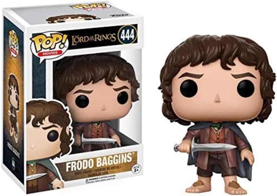 Funko POP! Filmes - Lord Of The Rings - Hobbit: Frodo Baggins - o Senhor dos Anéis - Figura de Vinil Colecionável - Ideia de Presente - Mercadoria Oficial - Brinquedos para crianças e adultos