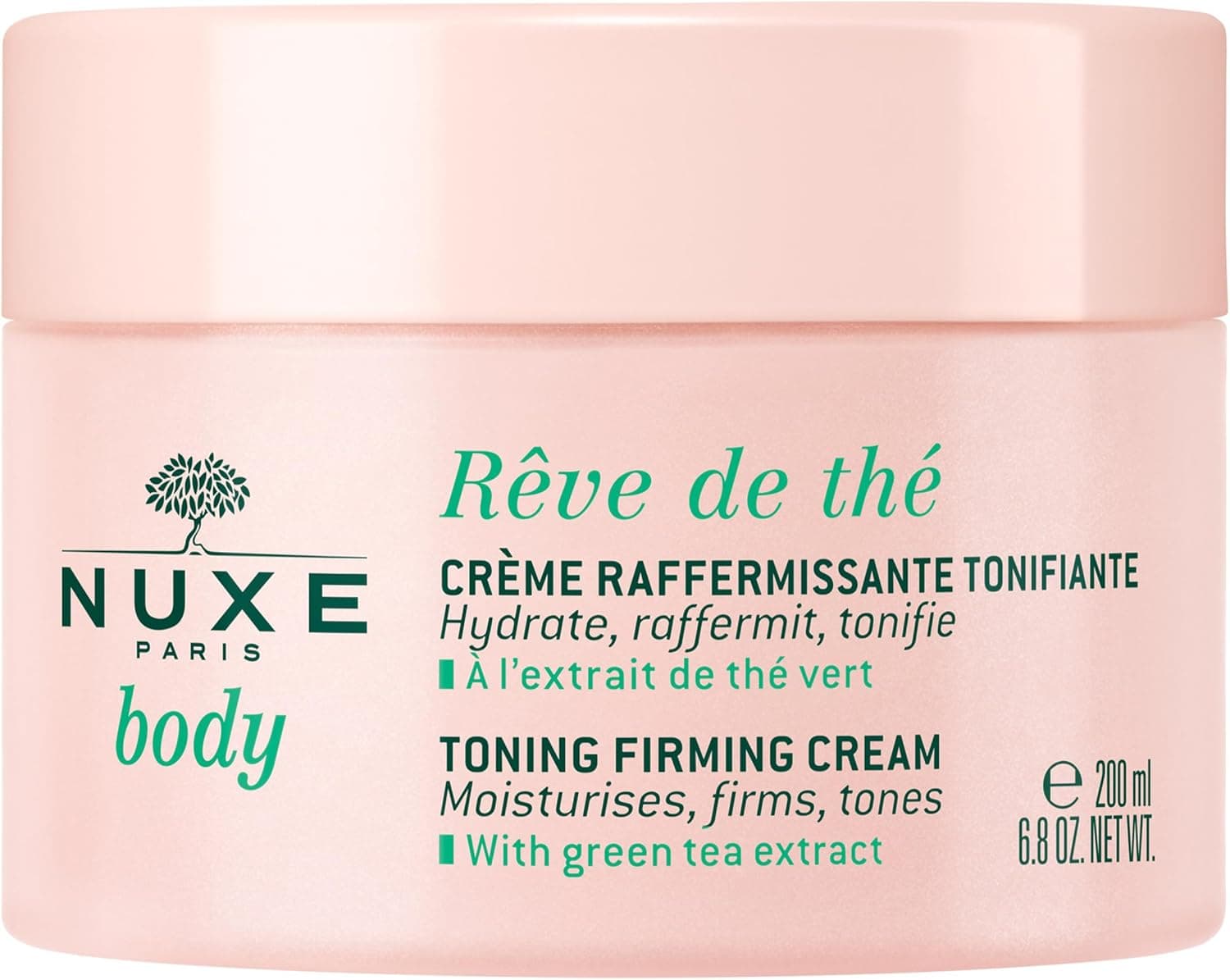 Nuxe Body Reve The Creme reafirmante corporal 300 G, baunilha, 200 milímetros