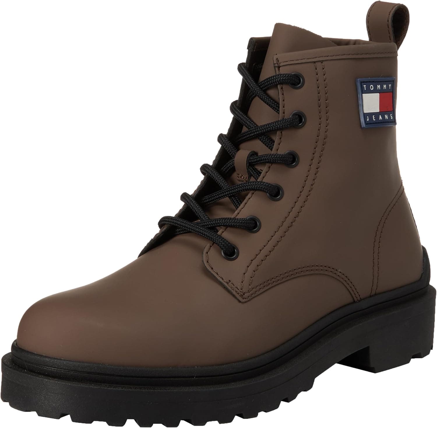 Tommy Jeans Botas baixas para homem Leather Lace Up com atacadores