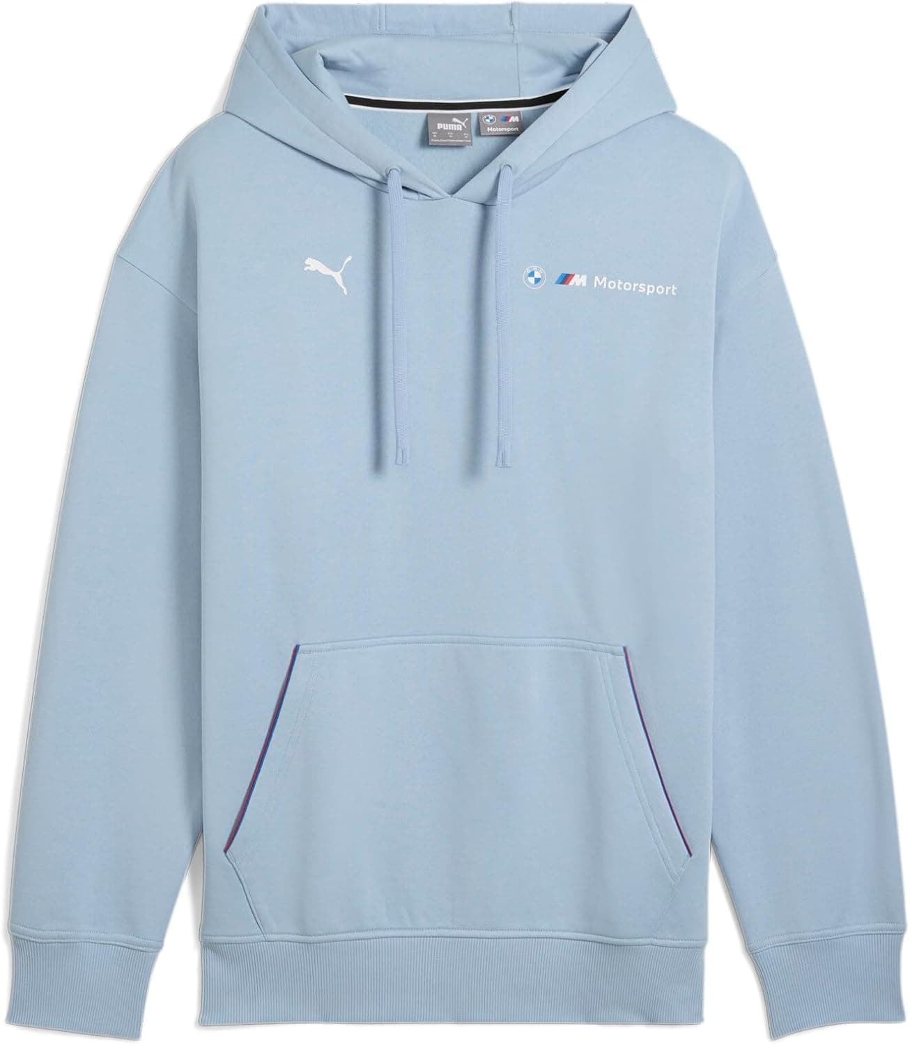 PUMA BMW MMS ESS+ Hoodie Fleece camisola com capuz para homem 
